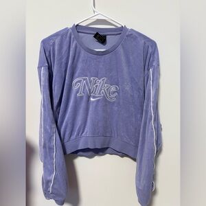 Lilac Nike sweatshirt
